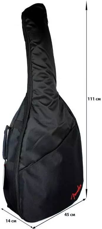 Fender fa405 dreadnought online gig bag