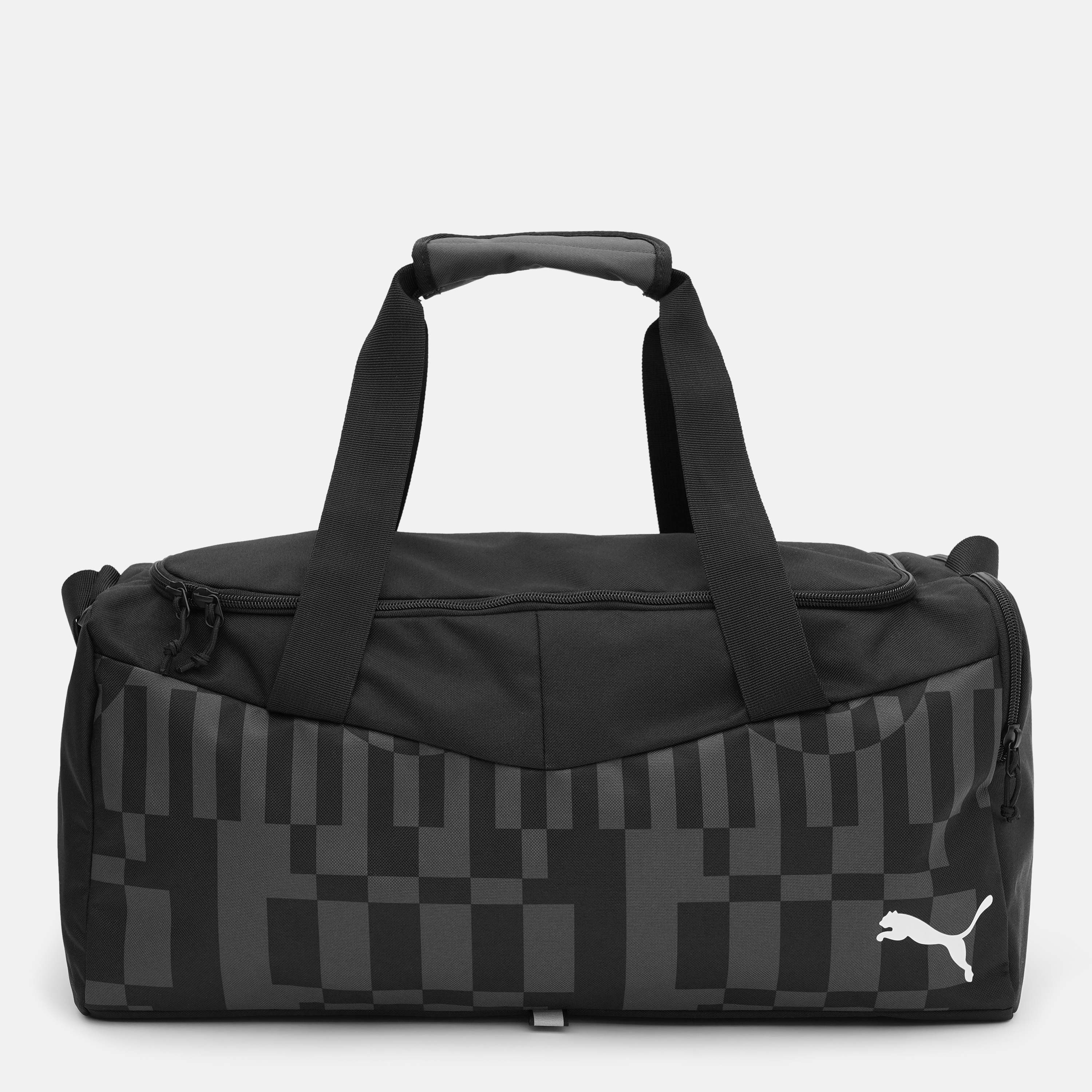 Акція на Спортивна сумка Puma Individualrise Small Bag 07991203 Black-Asphalt від Rozetka
