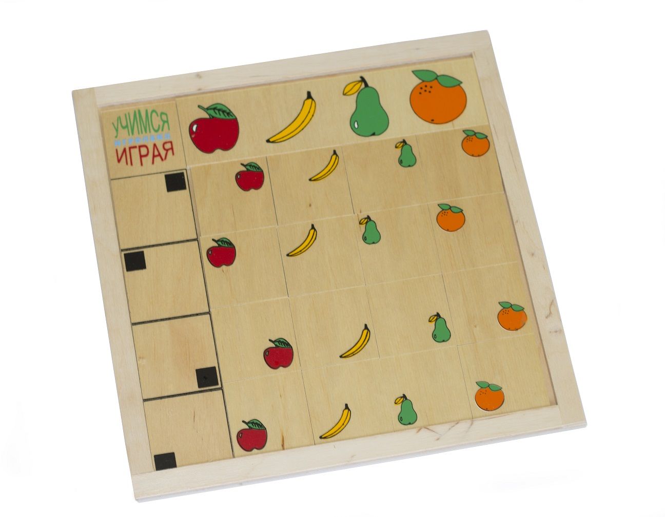 

Класифікація Знайди місце Lam Toys 18 деталей 27.00х27.00х0.90 (1314)