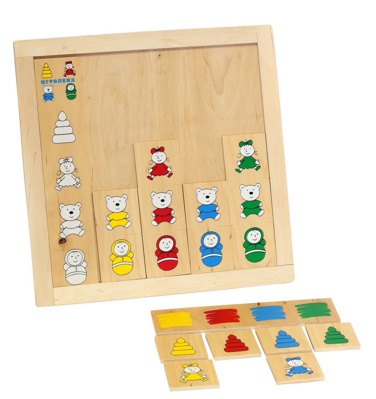 

Класифікація Підбери іграшку Lam Toys 18 деталей 27.00х27.00х0.90 (1315)