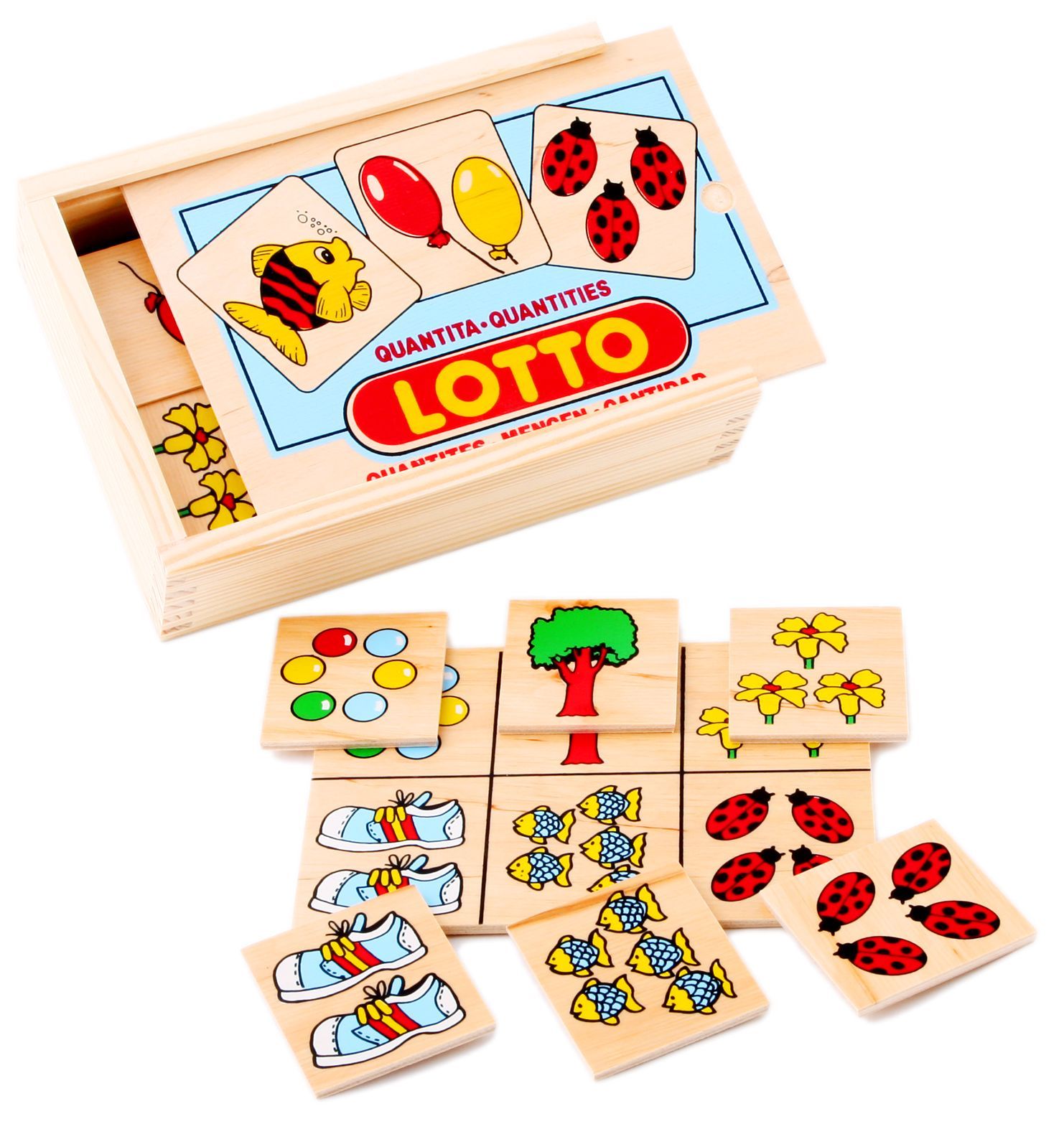 

Настільна гра лото Кількість Lam Toys 28 деталей 12.50х11.50х0.50 (1611)