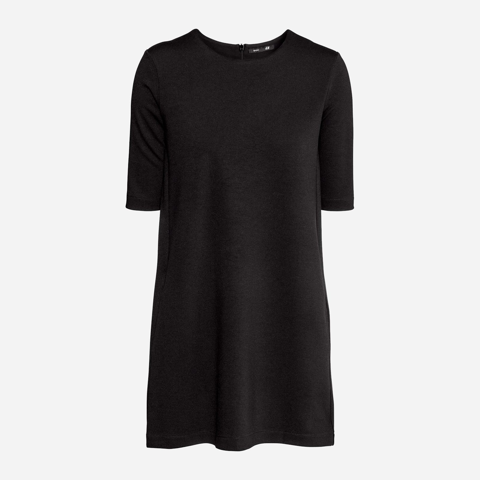 Акція на Сукня-футболка міні літня жіноча H&M 266219b82 S Чорна від Rozetka