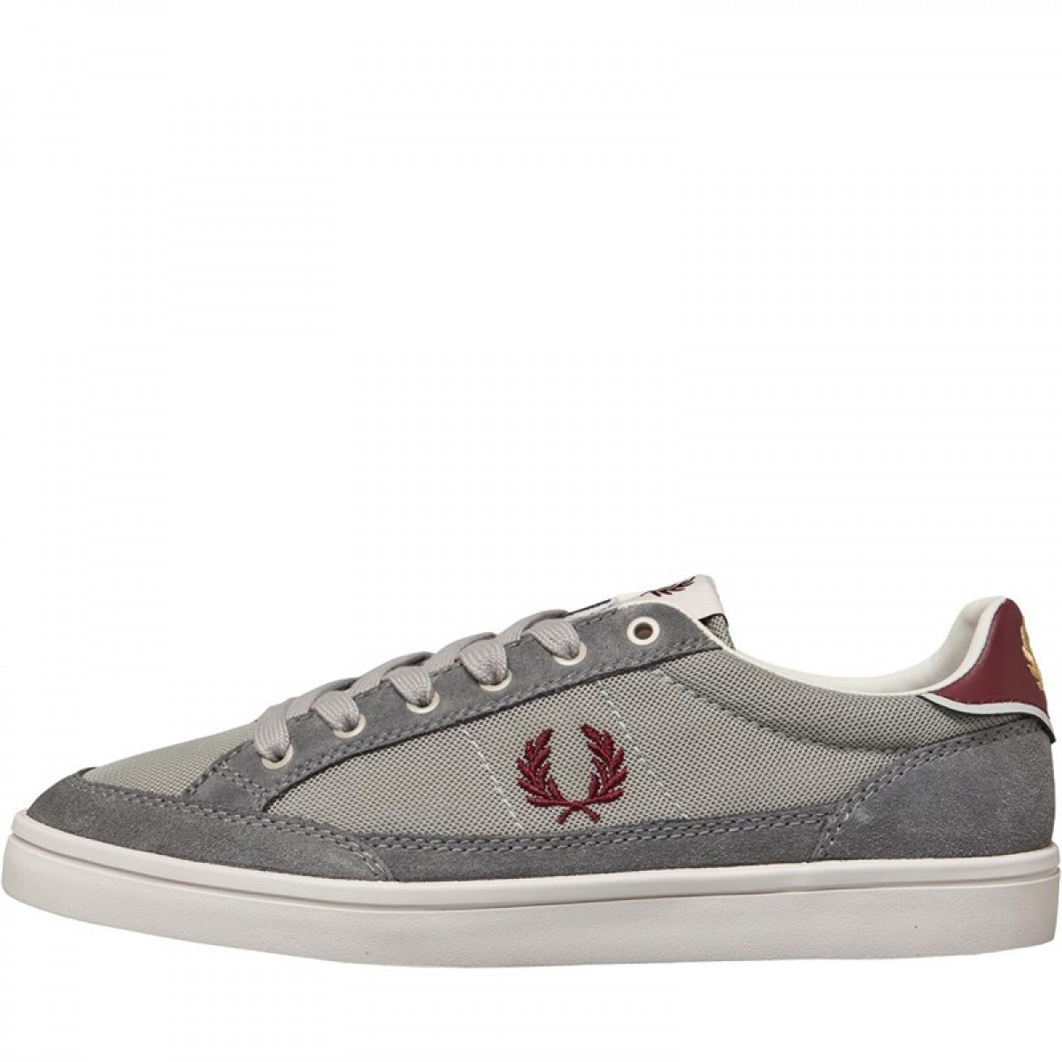 

Кроссовки Fred Perry Deuce Mesh/Suede Light Grey 2-Tone Grey, 40