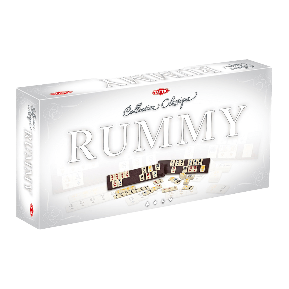 Настольная игра Tactic Румми Классик (Руммикуб, Rummy Classic, Rummikub)  (02324) – фото, отзывы, характеристики в интернет-магазине ROZETKA от  продавца: Your board games | Купить в Украине: Киеве, Харькове, Днепре,  Одессе, Запорожье, Львове