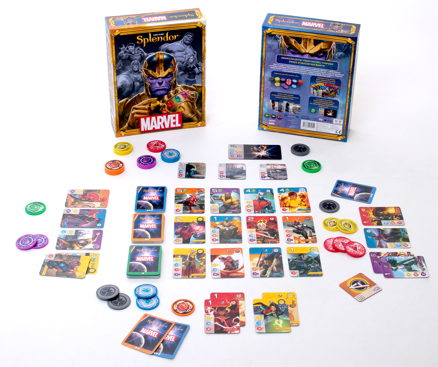 Настольная игра Asmodee Роскошь Marvel (Splendor Marvel) – фото, отзывы,  характеристики в интернет-магазине ROZETKA от продавца: X BOARD GAMES |  Купить в Украине: Киеве, Харькове, Днепре, Одессе, Запорожье, Львове