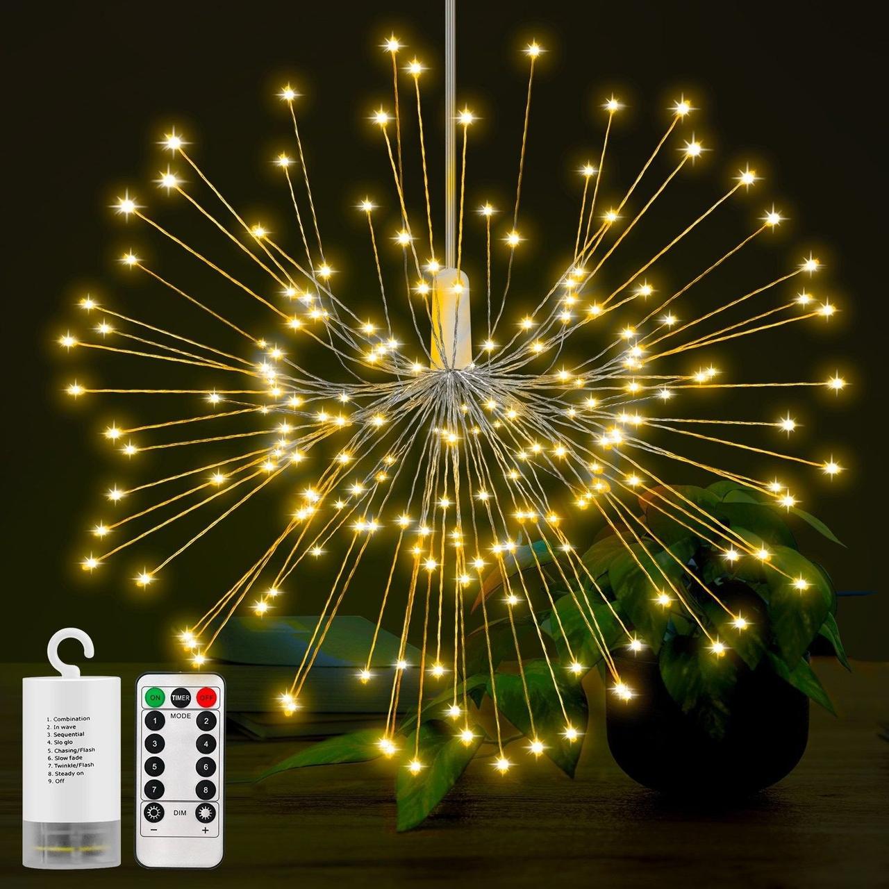 

Светодиодная гирлянда светильник LTL RGB LED АА Золото