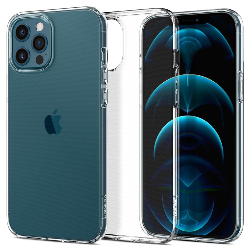 

Чехол Spigen Liquid Crystal для iPhone 12 / 12 Pro Crystal Clear