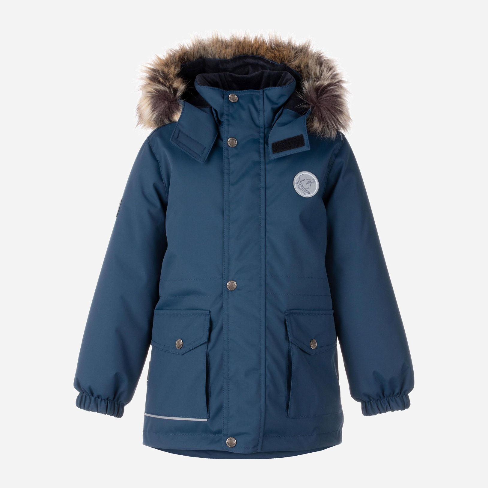 Акція на Дитяча зимова куртка-парка для хлопчика Lenne Emmet 23339-669 104 см від Rozetka