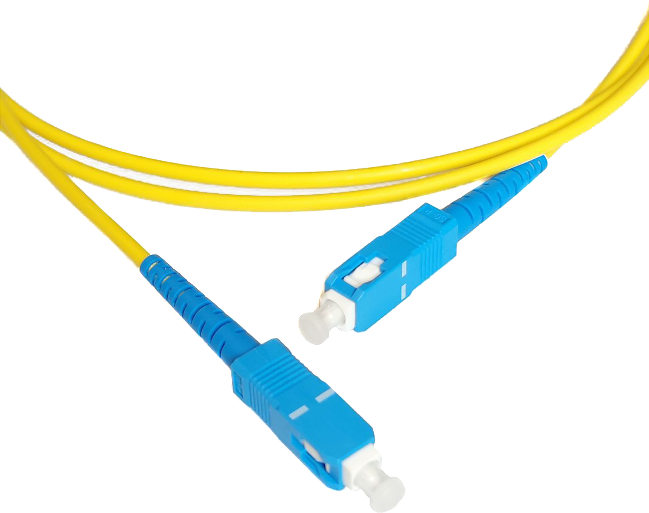 Оптический патч-корд CMS SC/UPC-SC/UPC SM 1.5 м Simplex 2 мм (UPC-1 ...