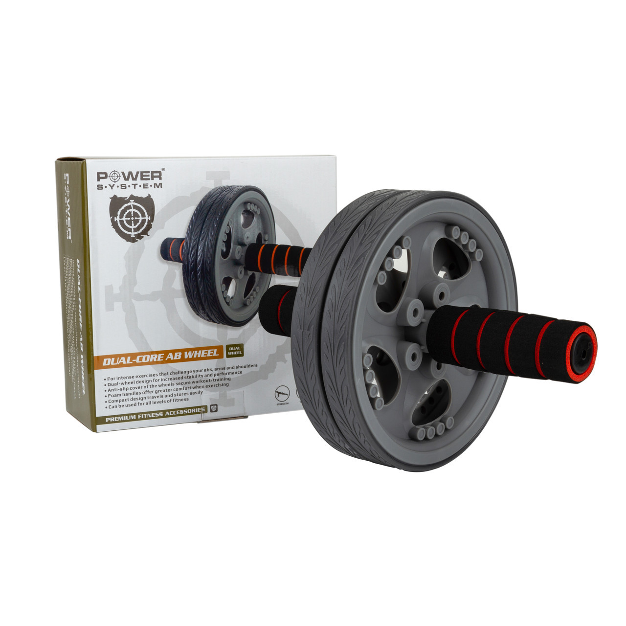 

Колесо для преса Power System Dual-Core Ab Wheel PS-4042