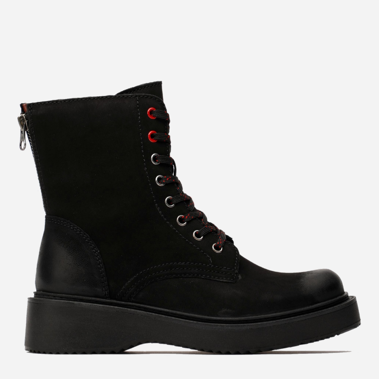 Акція на Жіночі черевики високі Lasocki WI16-CURRIE-06 39 Чорні від Rozetka