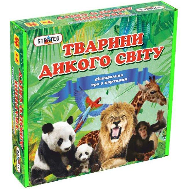 

Дитяча навчальна гра Strateg Тварини дикого світу, укр. (655)