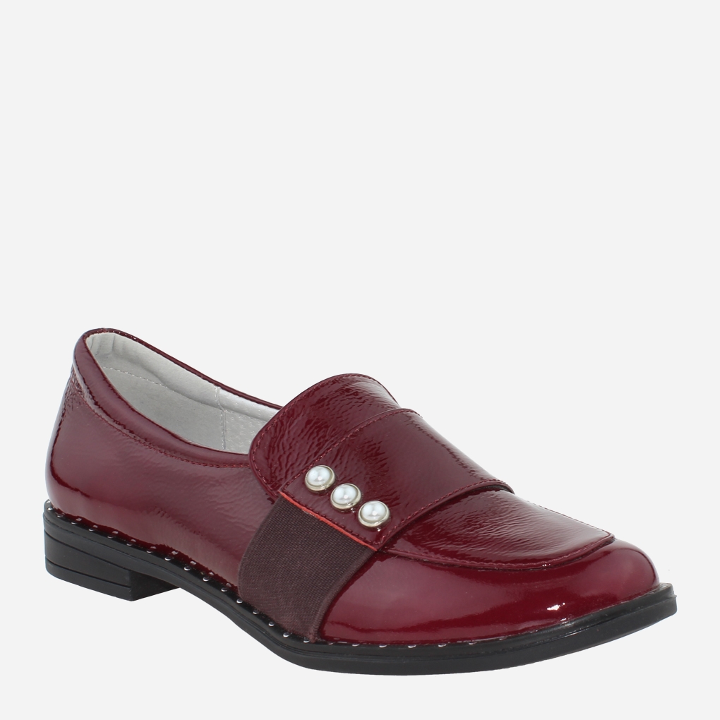 Акція на Жіночі туфлі Classic Style R730-1 37 (23.5 см) Бордові від Rozetka