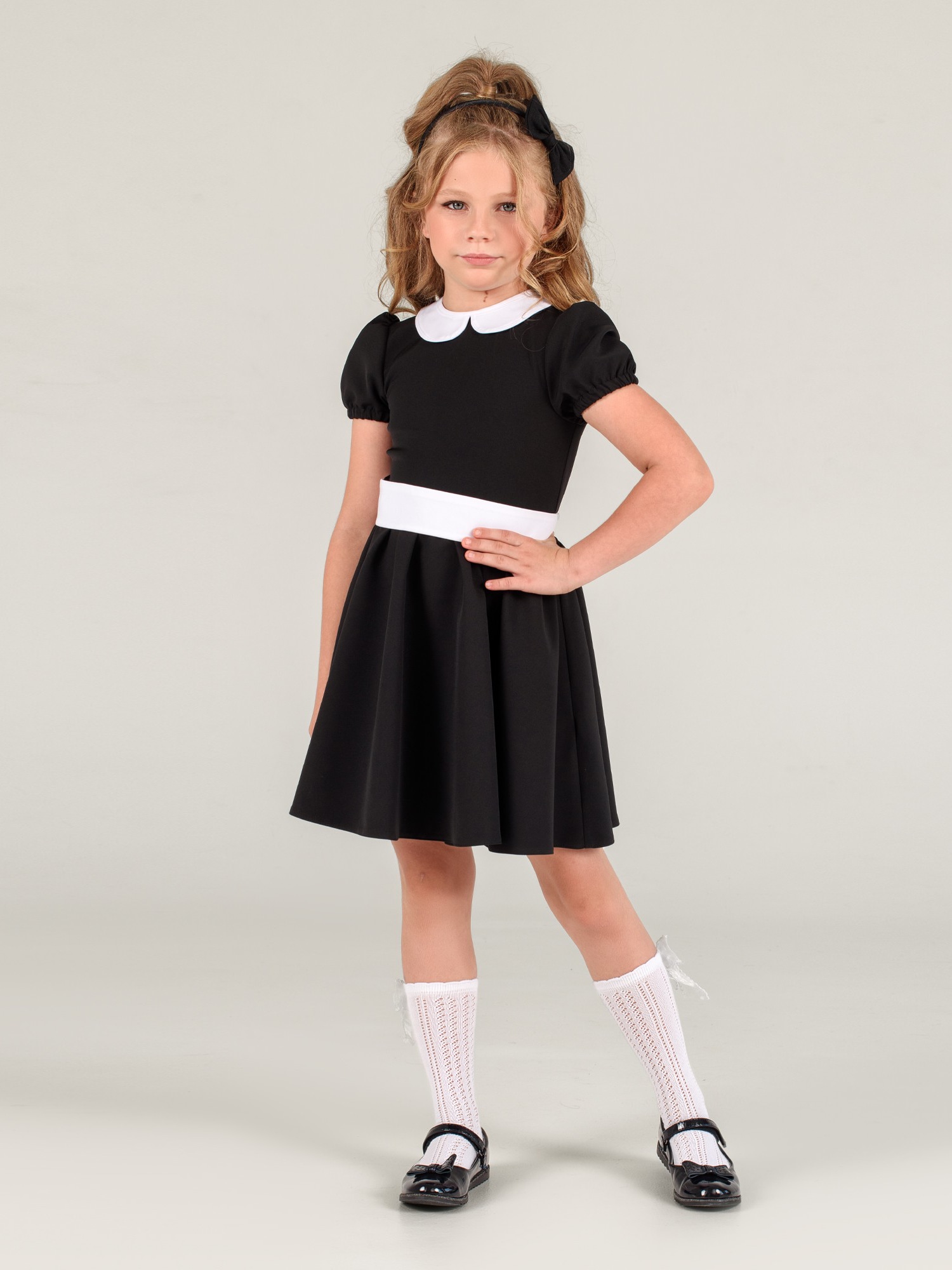 Акція на Дитяча сукня для дівчинки Zironka 3822300401 116 см Чорна від Rozetka