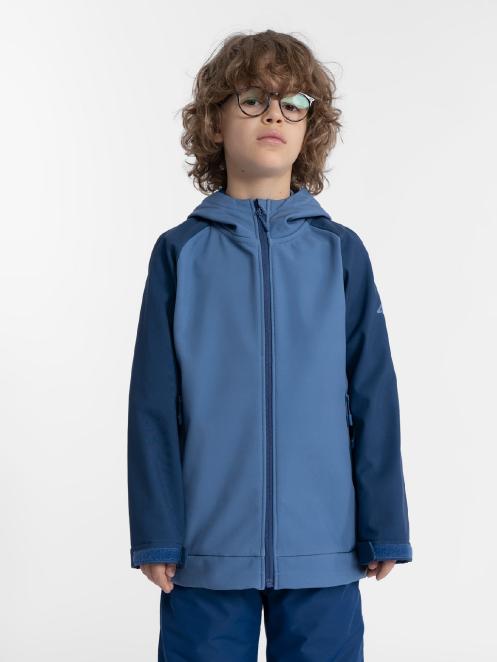 Акція на Підліткова демісезонна куртка для хлопчика 4F 4FJAW23TSOFM154-33S 158 см Блакитна від Rozetka