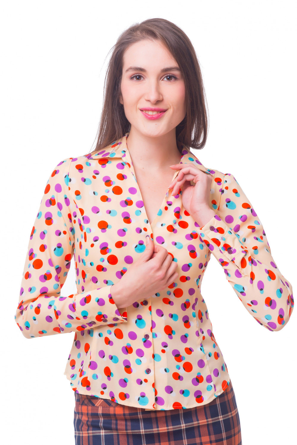 

Блузка LadyLike 48330017 40 разноцветная
