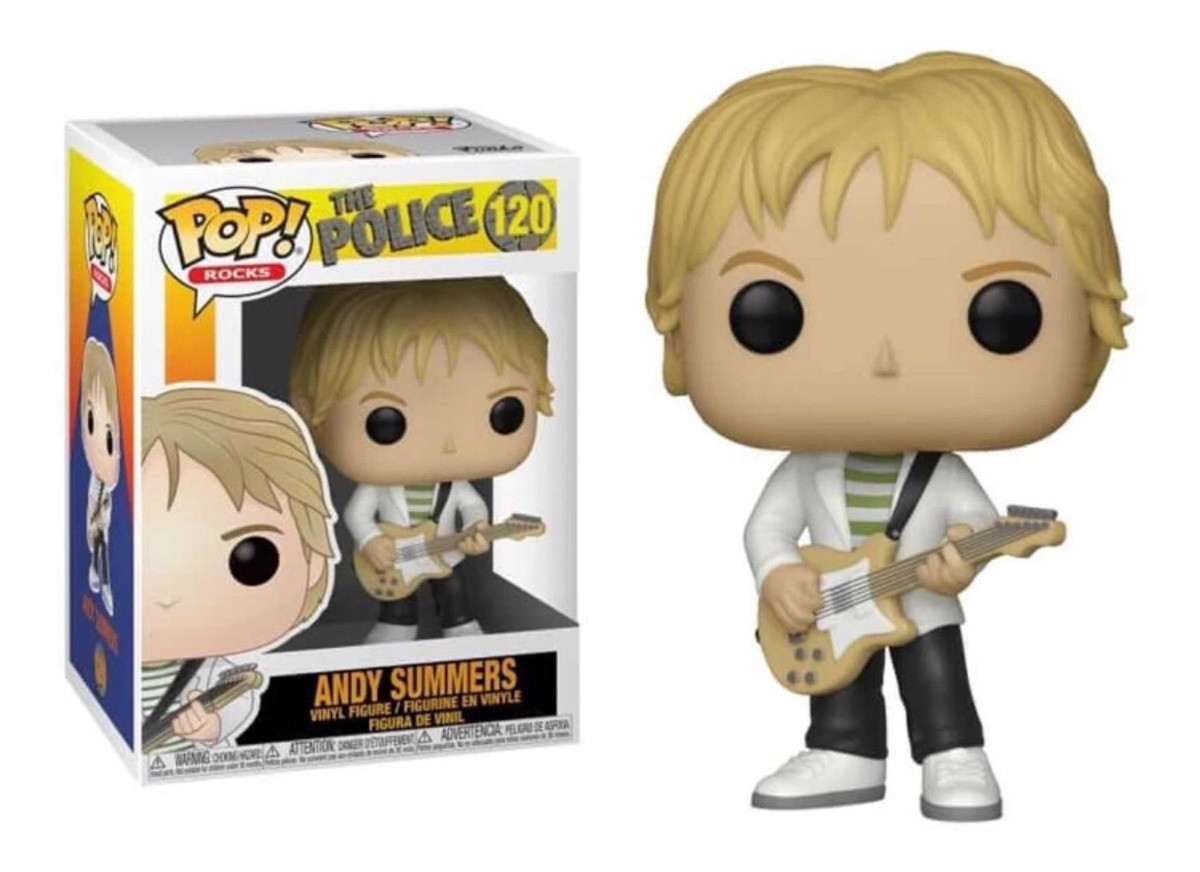 

Фигурка Funko Pop Фанко Поп Полис Энди Саммерс The Police Andy Summers 10 см TP AS 120
