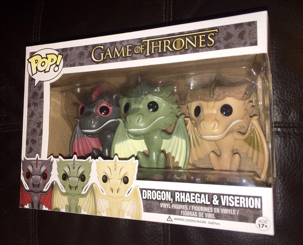 Набор фигурок Funko Pop Фанко Поп Дрогон Рейгал Визерион Дрогон Игра  Престолов Dragon 10см GT DRV 01 – фото, отзывы, характеристики в  интернет-магазине ROZETKA от продавца: Heo | Купить в Украине: Киеве,