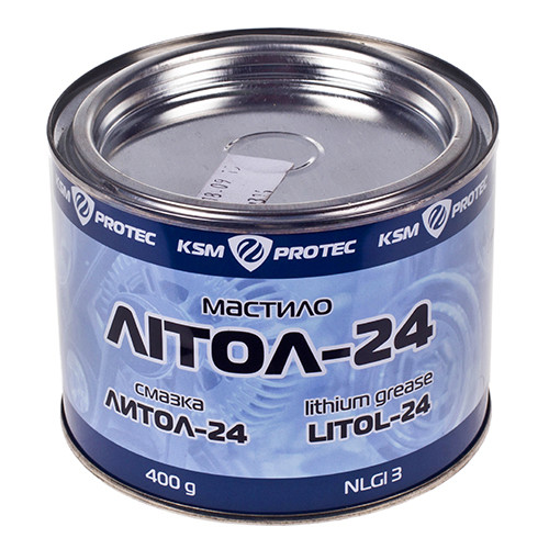 Литол-24 смазка "KSM Protec" банка 0,4 кг (KSM-L2404) – характеристики ...