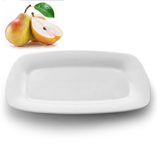 

Блюдо сервировочное прямоугольное фарфор 10"(25.5*15.5см) Stenson (MC2594/MC2594-10)