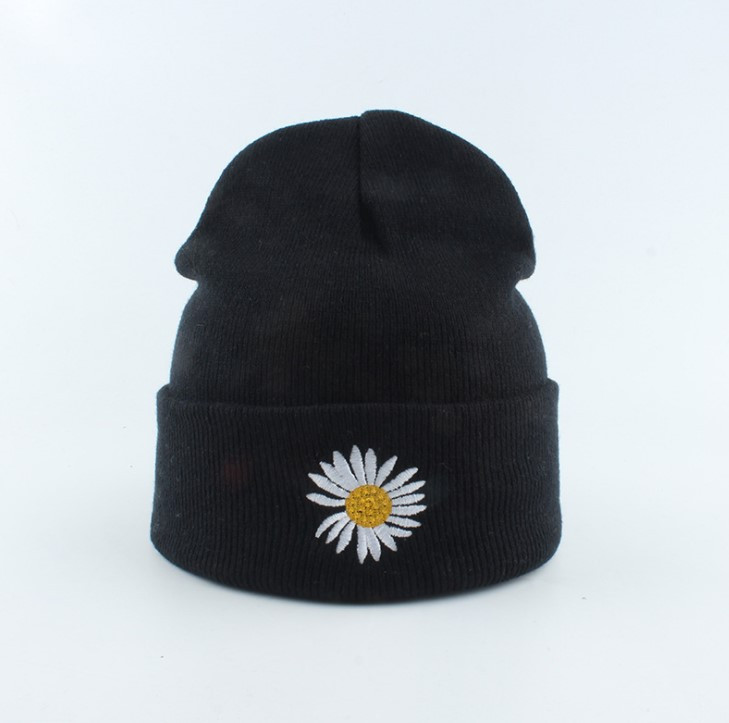 

Шапка Jsstore Ромашка  Черная, Шапка Jsstore Ромашка One Size Черная