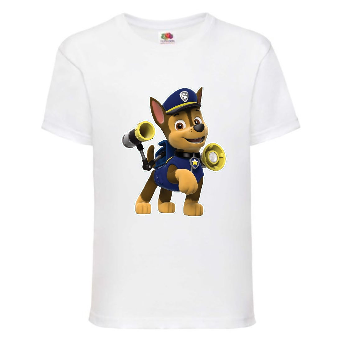 

Футболка детская Щенячий патруль (Paw Patrol) белая (racer-3-white) размер 98 см