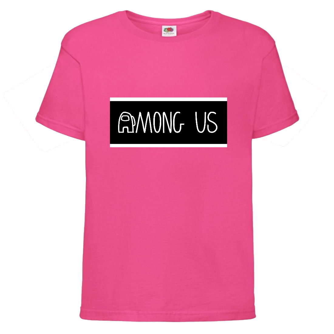 

Футболка детская Амонг АС (Among US) розовая (among-us-003-pink) 152 см