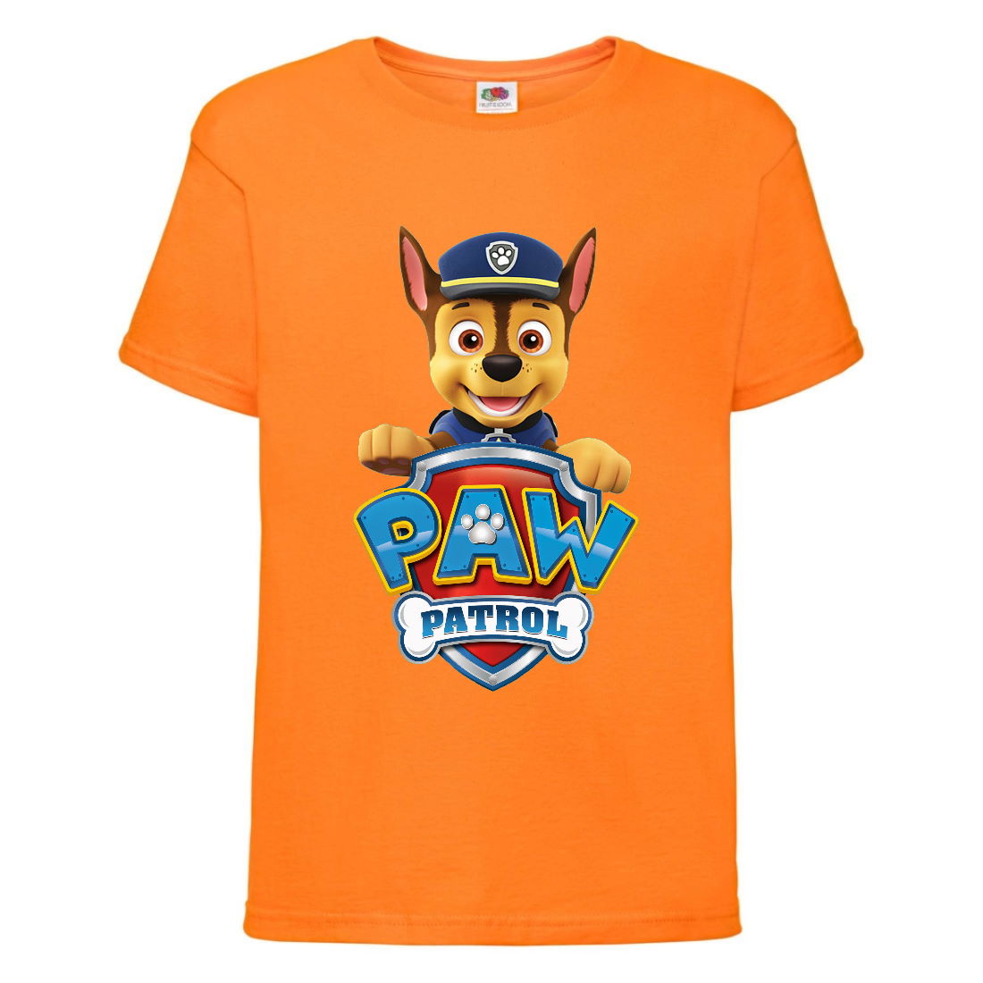 

Футболка детская Щенячий патруль (Paw Patrol) оранжевая (racer-orange) размер 128 см