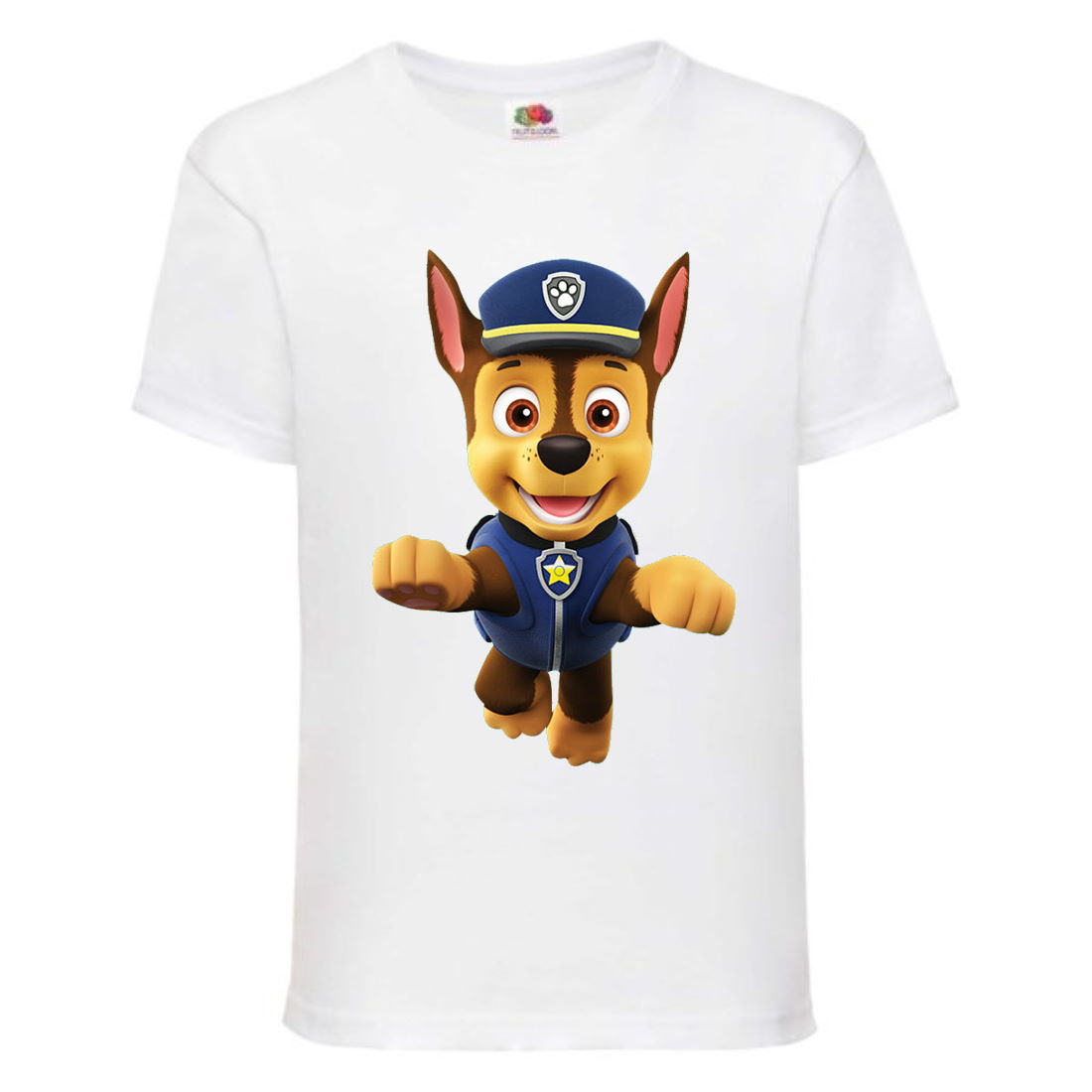 

Футболка детская Щенячий патруль (Paw Patrol) белая (racer-2-white) размер 116 см