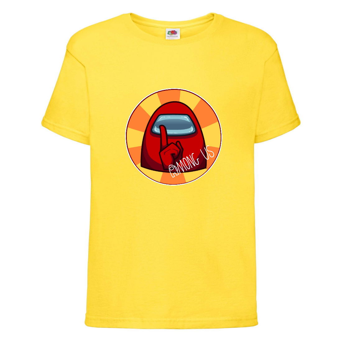

Футболка детская Амонг АС (Among US) желтая (among-us-001-yellow) 152 см