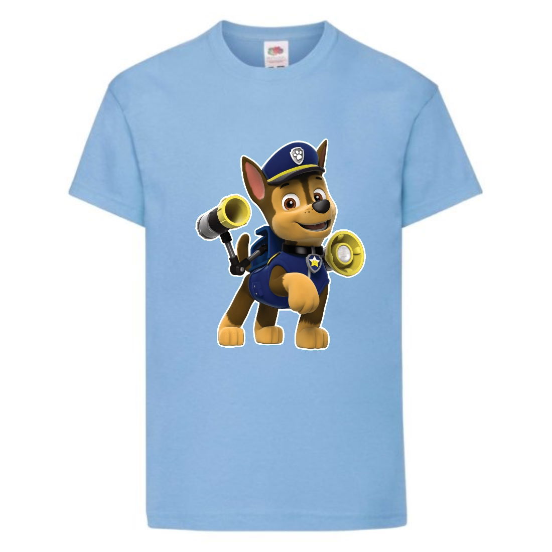 

Футболка детская Щенячий патруль (Paw Patrol) светло-голубая (racer-3-blue) размер 128 см