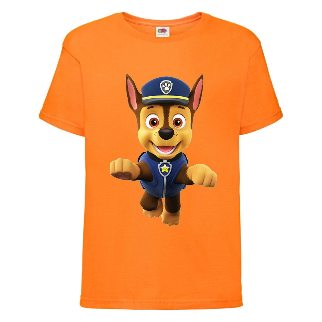 

Футболка детская Щенячий патруль (Paw Patrol) оранжевая (racer-2-orange) размер 116 см