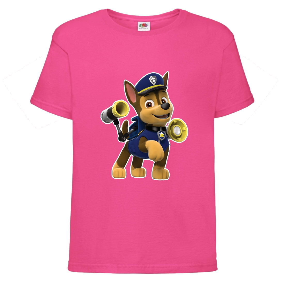 

Футболка детская Щенячий патруль (Paw Patrol) розовая (racer-3-pink) размер 116 см