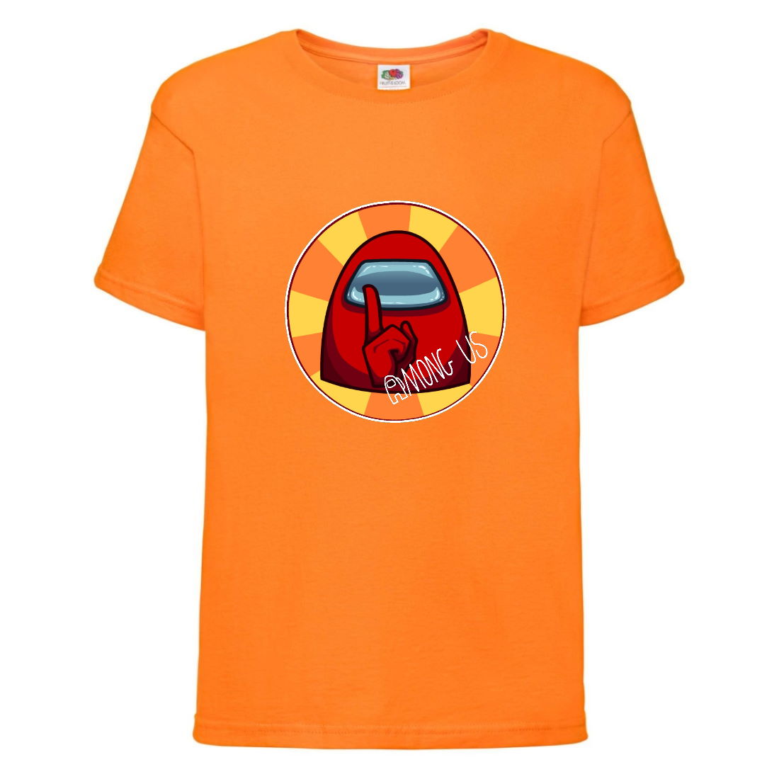 

Футболка детская Амонг АС (Among US) оранжевая (among-us-001-orange) 152 см
