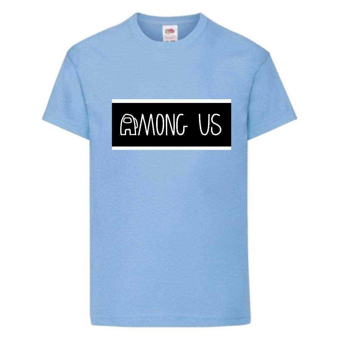 

Футболка детская Амонг АС (Among US) светло-голубая (among-us-003-blue) 152 см