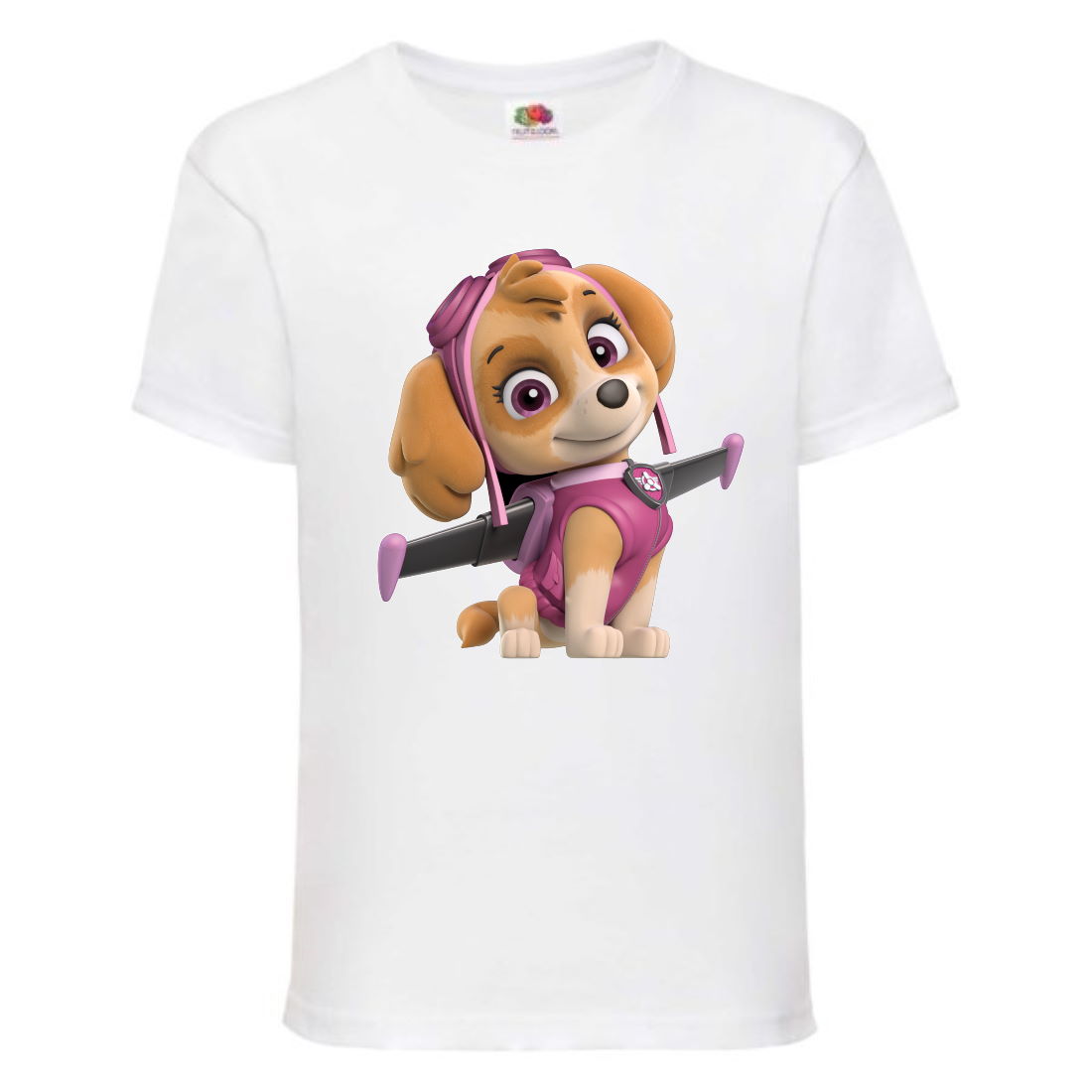 

Футболка детская Щенячий патруль 2 (Paw Patrol) Скай белая 98 см