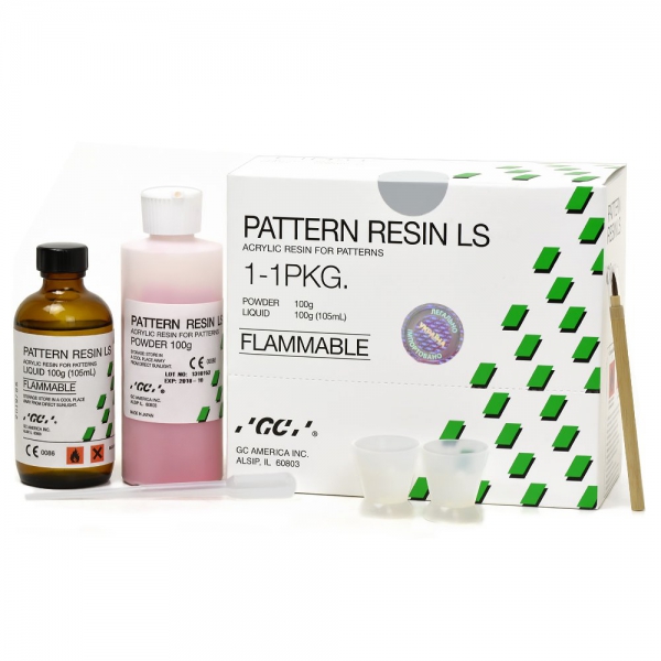 

Беззольная моделирующая пластмасса GC Pattern Resin LS (Паттерн резин) Набор