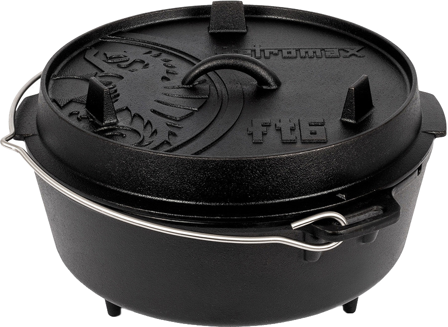 Казан-жаровня чугунная Petromax Dutch Oven ft6 на ножках 5.5 л ...