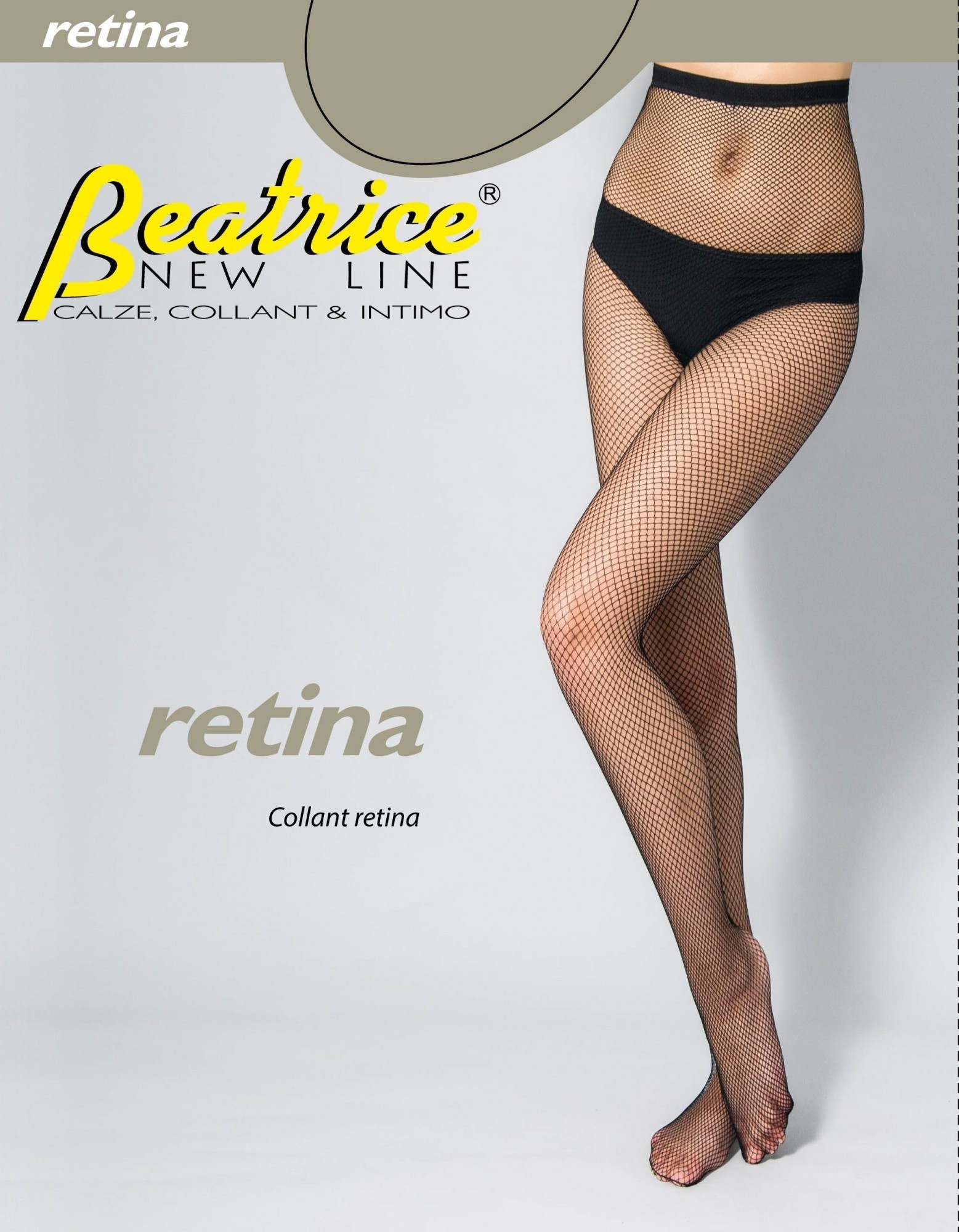 

Колготки сеточка Beatrice RETINA vizone 3L