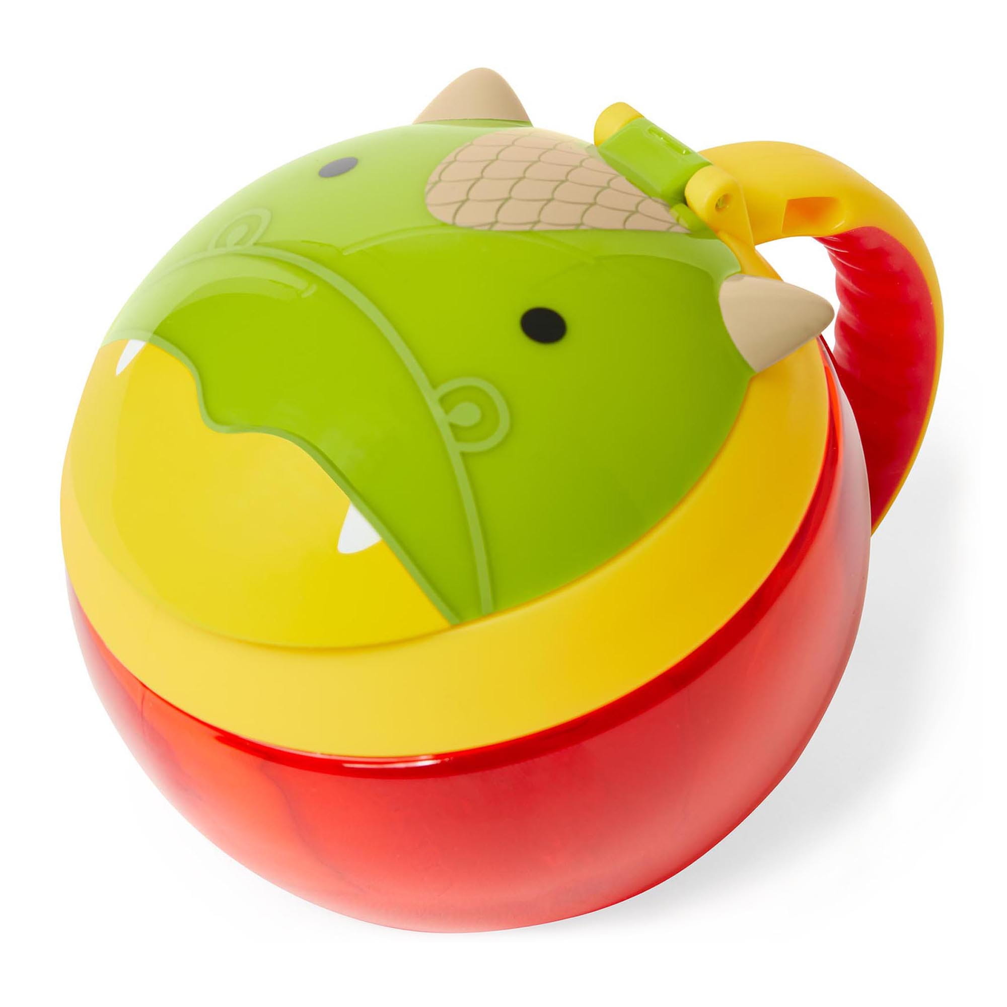 

Чашка непросыпайка контейнер для снеков Skip Hop Дракон 252573 Красный
