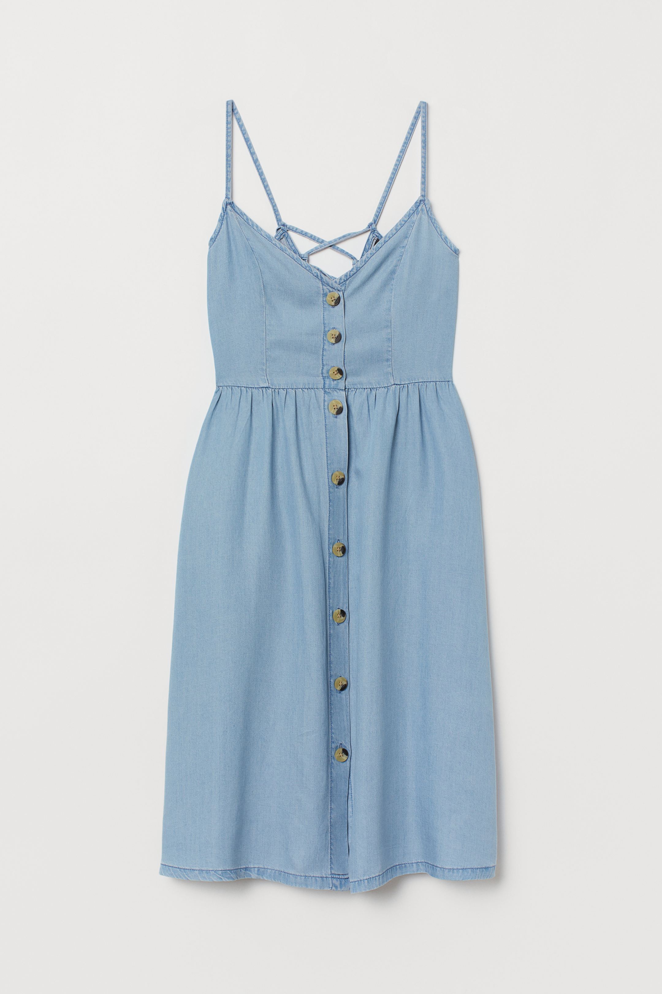 

Платье H&M 75247596 36 Голубое