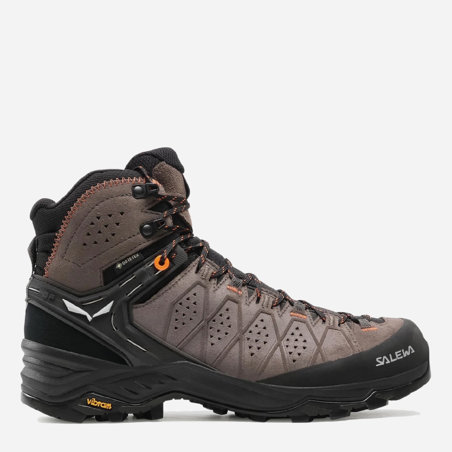 Акція на Чоловічі черевики високі з Gore-Tex Salewa Ms Alp Trainer 2 Mid Gtx 61382/7512 44.5 (10UK) 29 см Wallnut/Fluo Orange від Rozetka