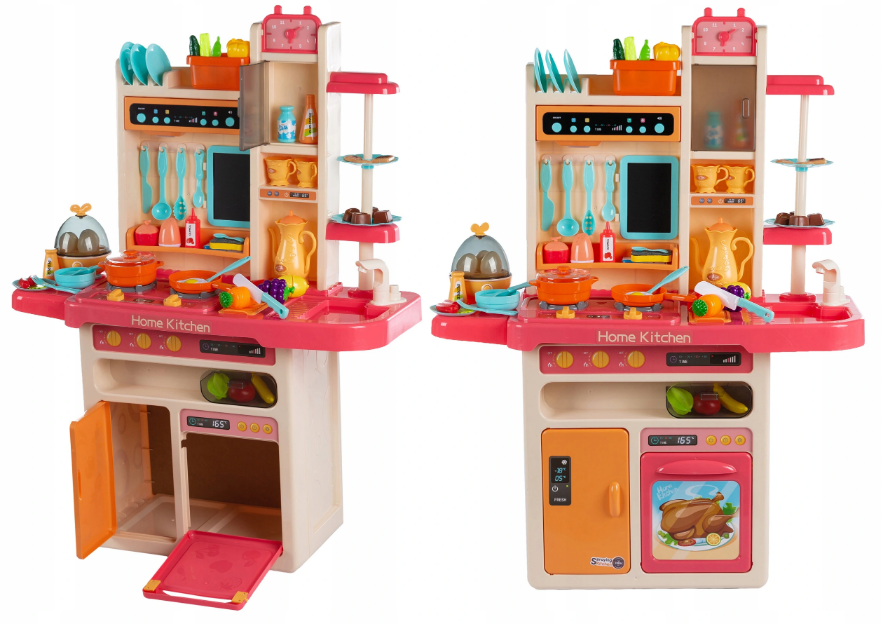 

Игровой набор Bambi Кухня детская 65 предметов, свет, звук, вода и пар(889-162)