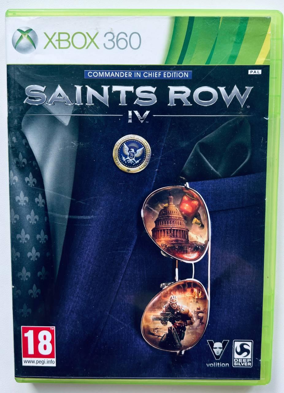 Saints Row IV Commander in Chief Edition, Б/У, английская версия - диск для  Xbox 360