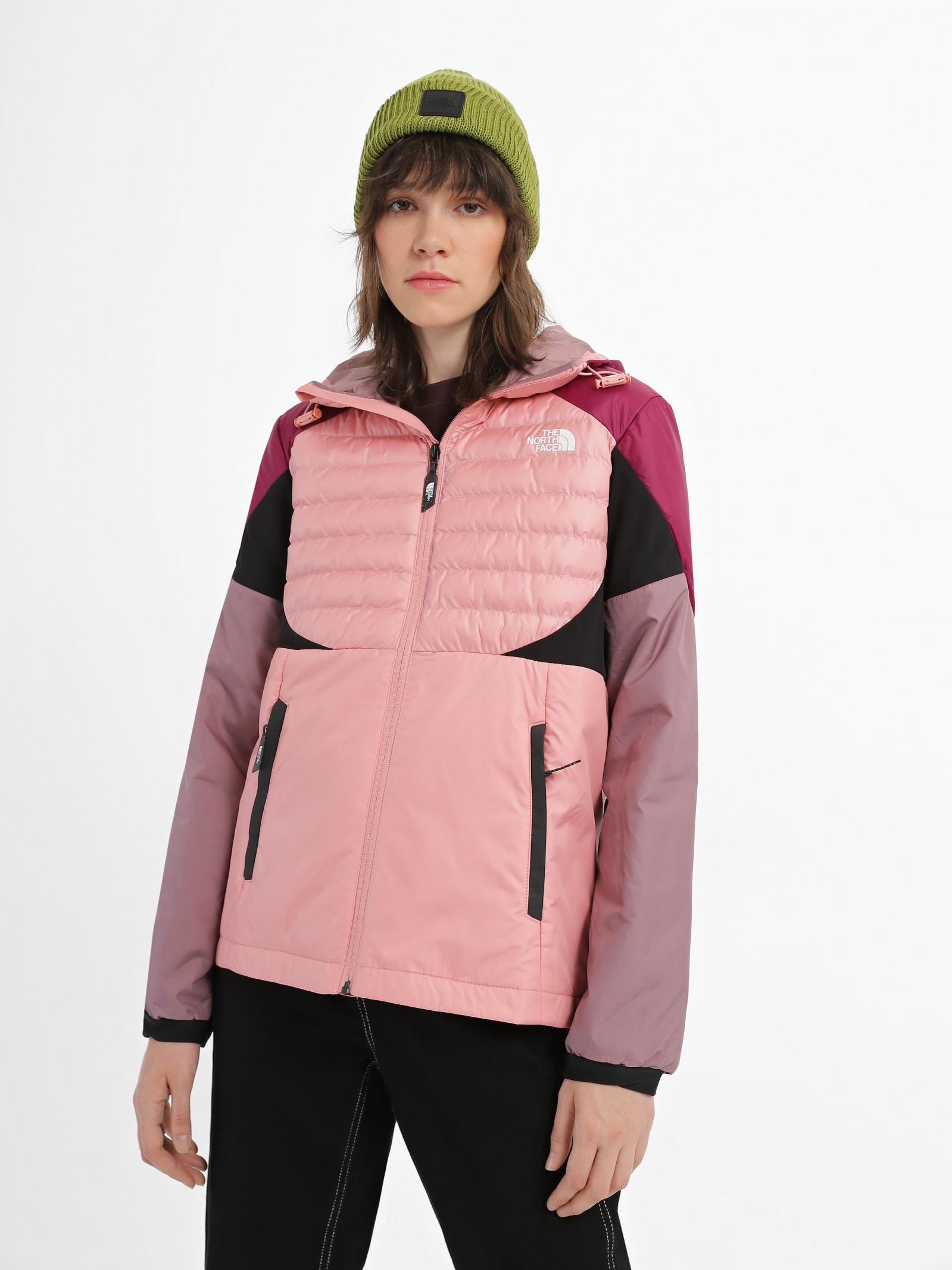 Акція на Куртка зимова коротка жіноча The North Face NF0A851UOVB1 XS 8 Рожева від Rozetka