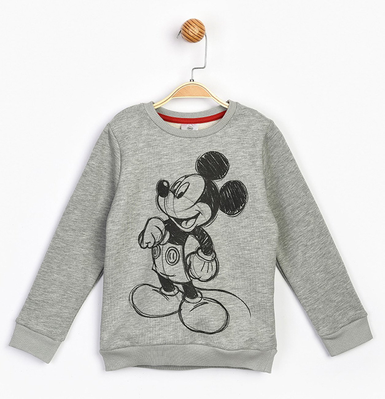 Акція на Свитшот Disney Mickey Mouse MC17214 122 см Серый (8691109860194) від Rozetka UA
