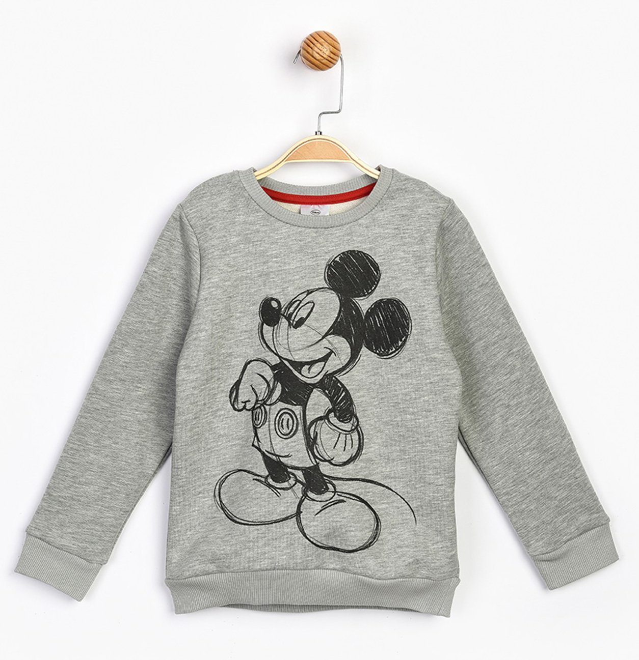 

Свитшот Disney Mickey Mouse MC17214 116 см Серый