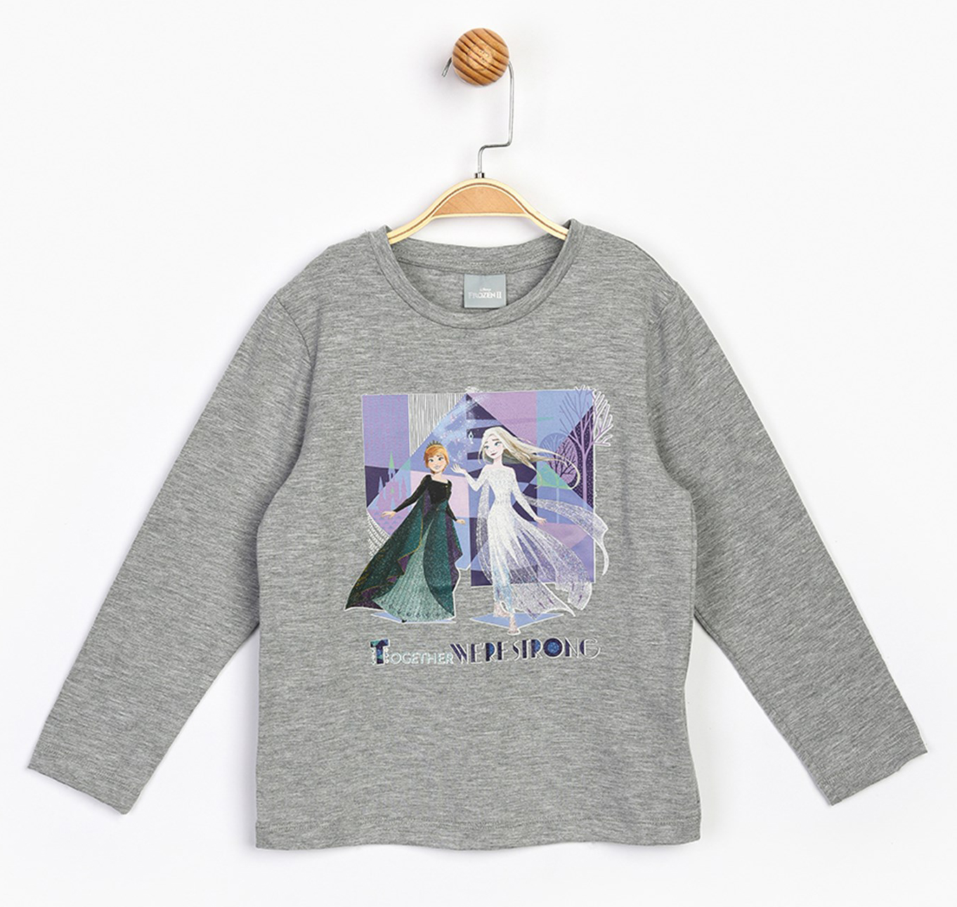 

Футболка с длинными рукавами Disney Frozen FZ17226 98 см Серая