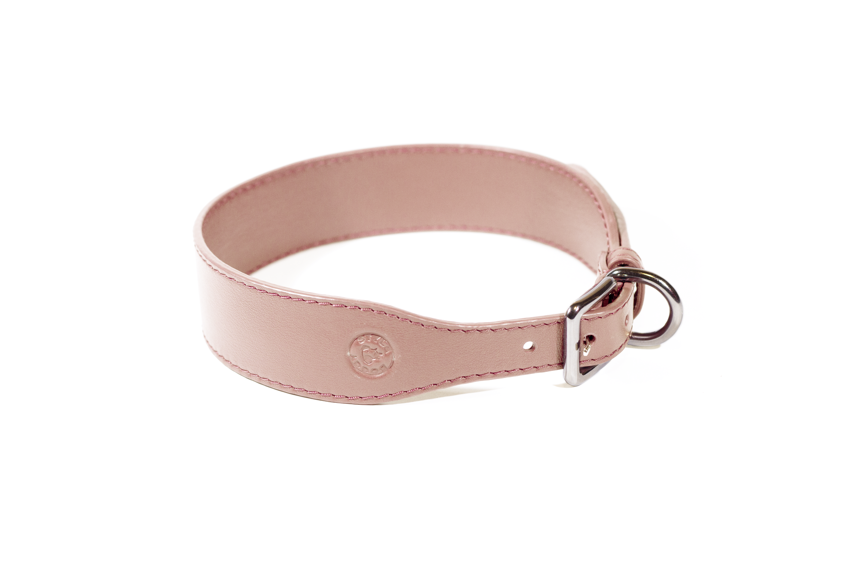 

Ошейник-селёдка Doggy style - M (34-42 см.) - Розовый