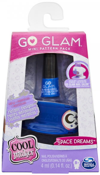 

Мини-набор Cool Maker для нейл арта с синим лаком Go Glam (SM37537-3)